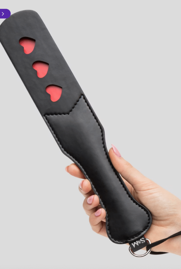 MIZZY CUFFS & PADDLE (PINK & BLACK) - Image 3
