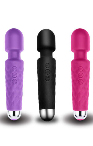 **ABA SILICONE RECHARGEABLE WAND VIBRATOR