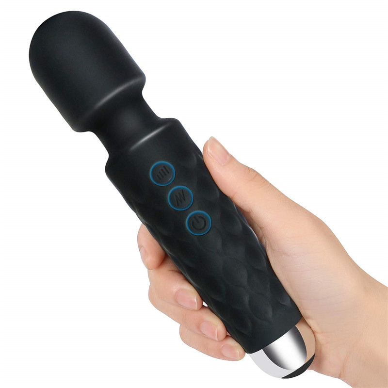 **ABA SILICONE RECHARGEABLE WAND VIBRATOR - Image 3